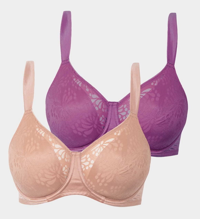 Triumph Lacy Minimizer 2 Pack - Triumph : Everyday Bras | Style Bras