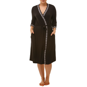 Yuu Leopard Lace Robe