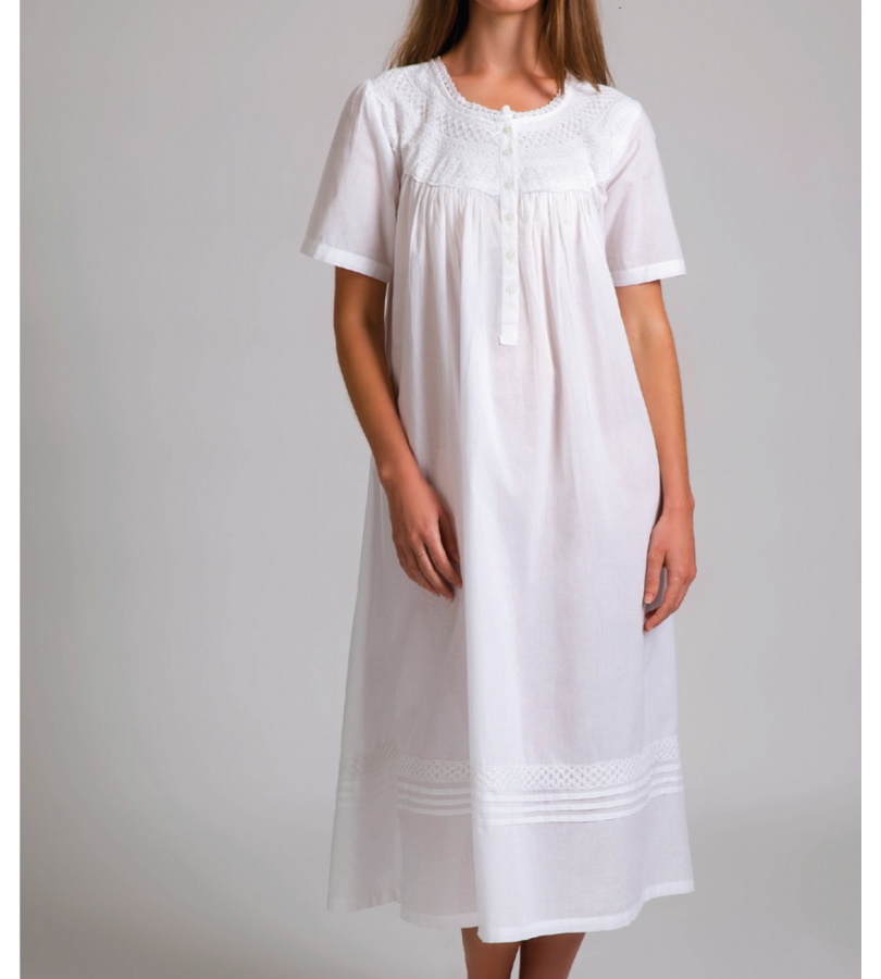 Arabella Cotton Nightie Short Sleeve - SHOP BY BRAND-Arabella : Hot ...